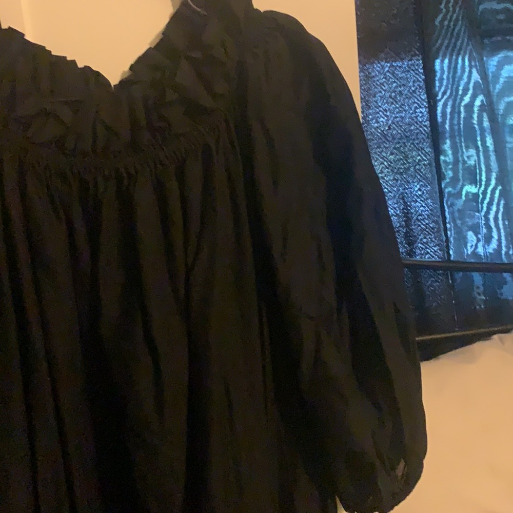 cute black modest dress